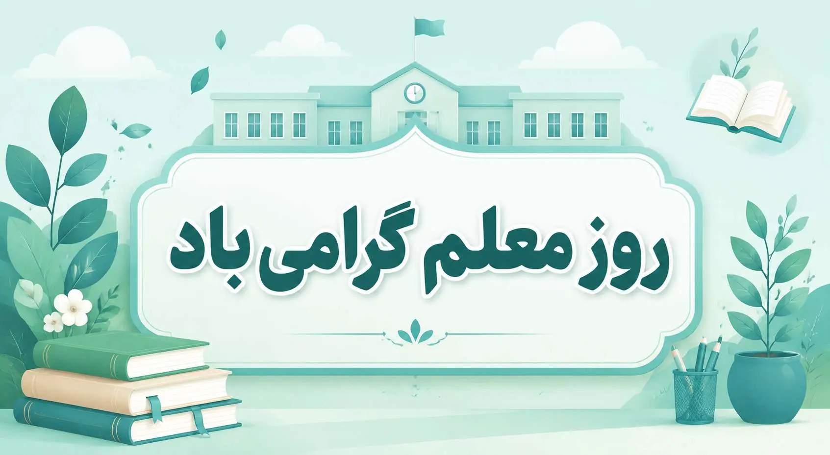 معلم عزیزم روزت مبارک
