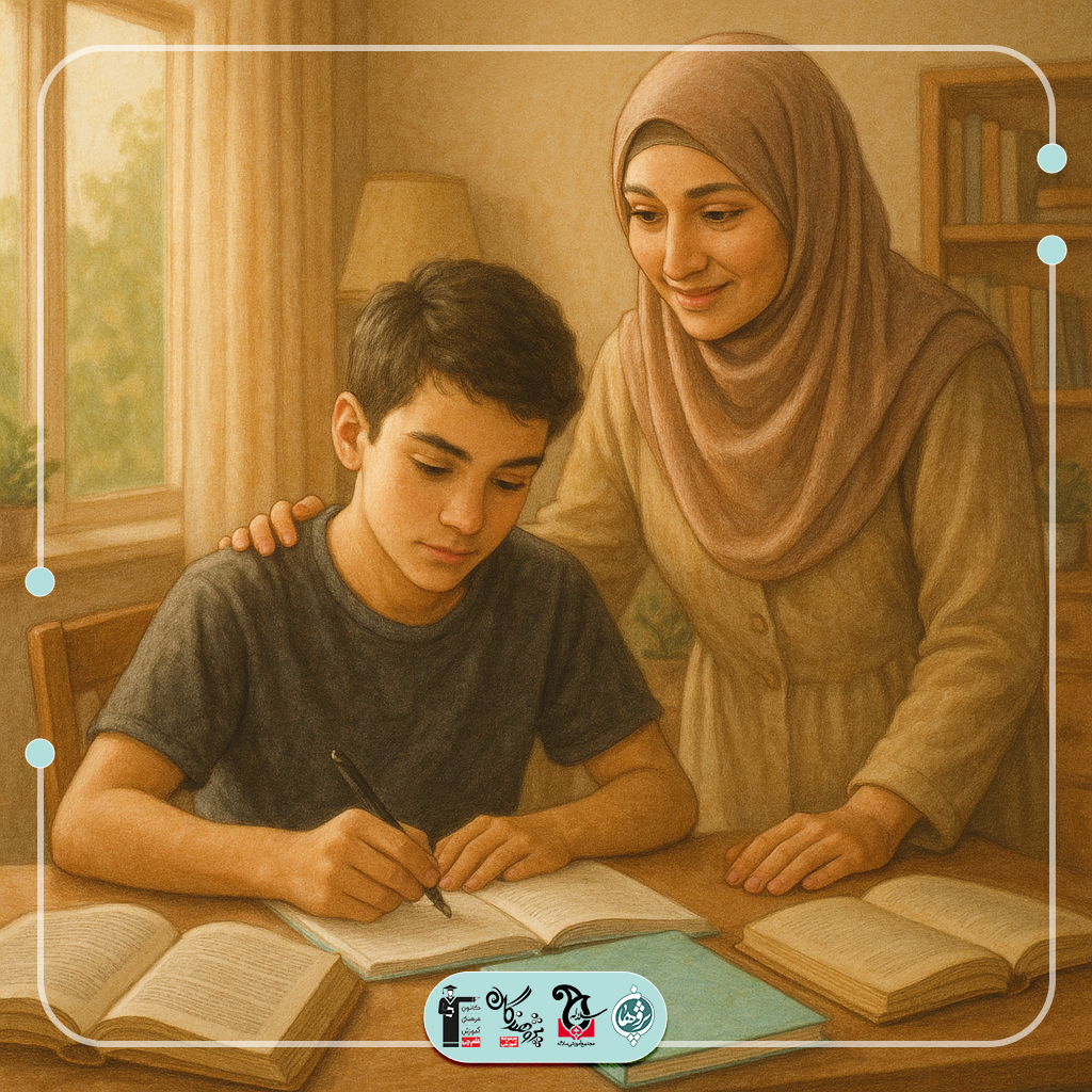 راهنمایی والدین به دانش&zwnj;آموز در مطالعه دروس متوسطه اول